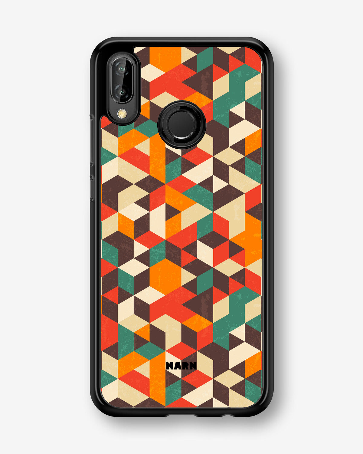 Huawei P20 Lite Hard Case – Retro Geometric - View 1