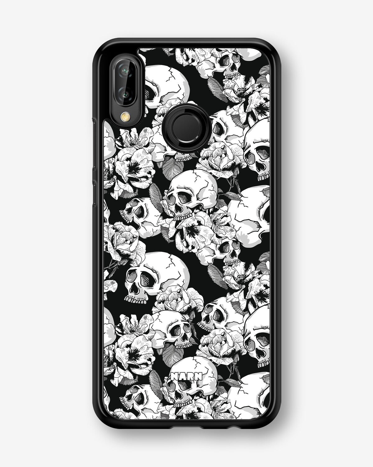Huawei P20 Lite Hard Case – Skull Garden - View 1
