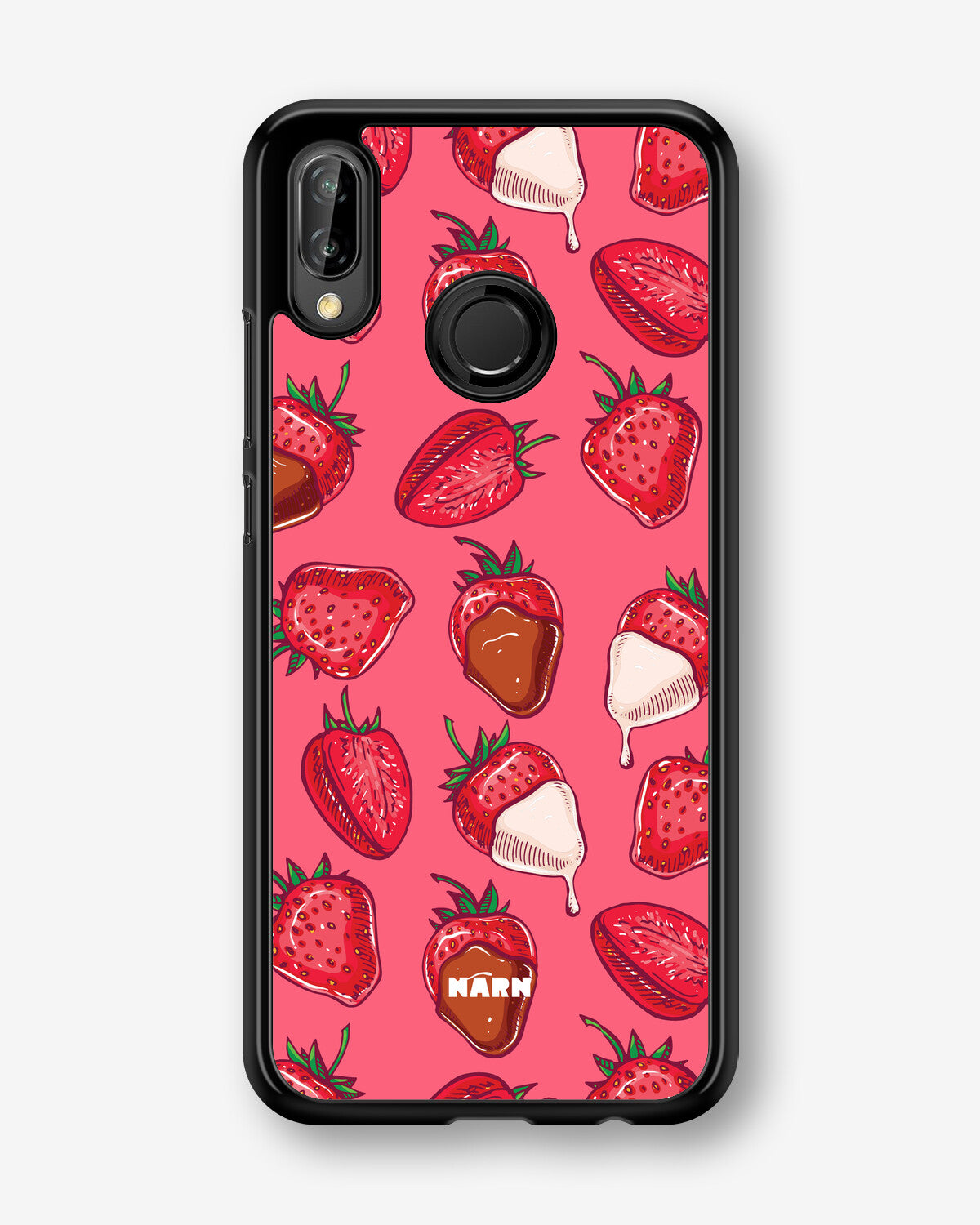 Huawei P20 Lite Hard Case – Strawberry Chocolate - View 1