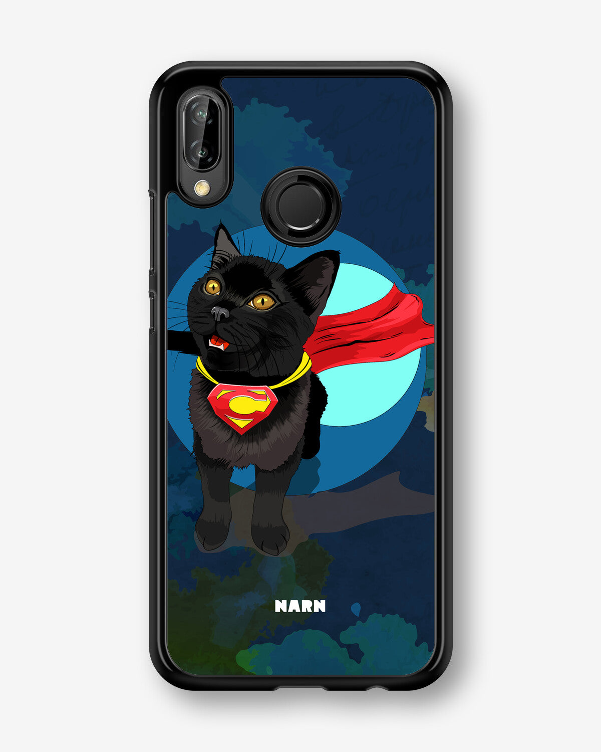 Huawei P20 Lite Hard Case – Super Cat - View 1