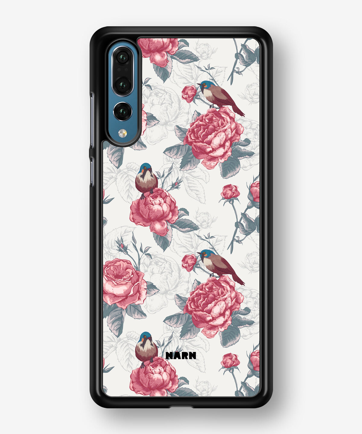 Huawei P20 Pro Hard Case – Birds Among Roses - View 1