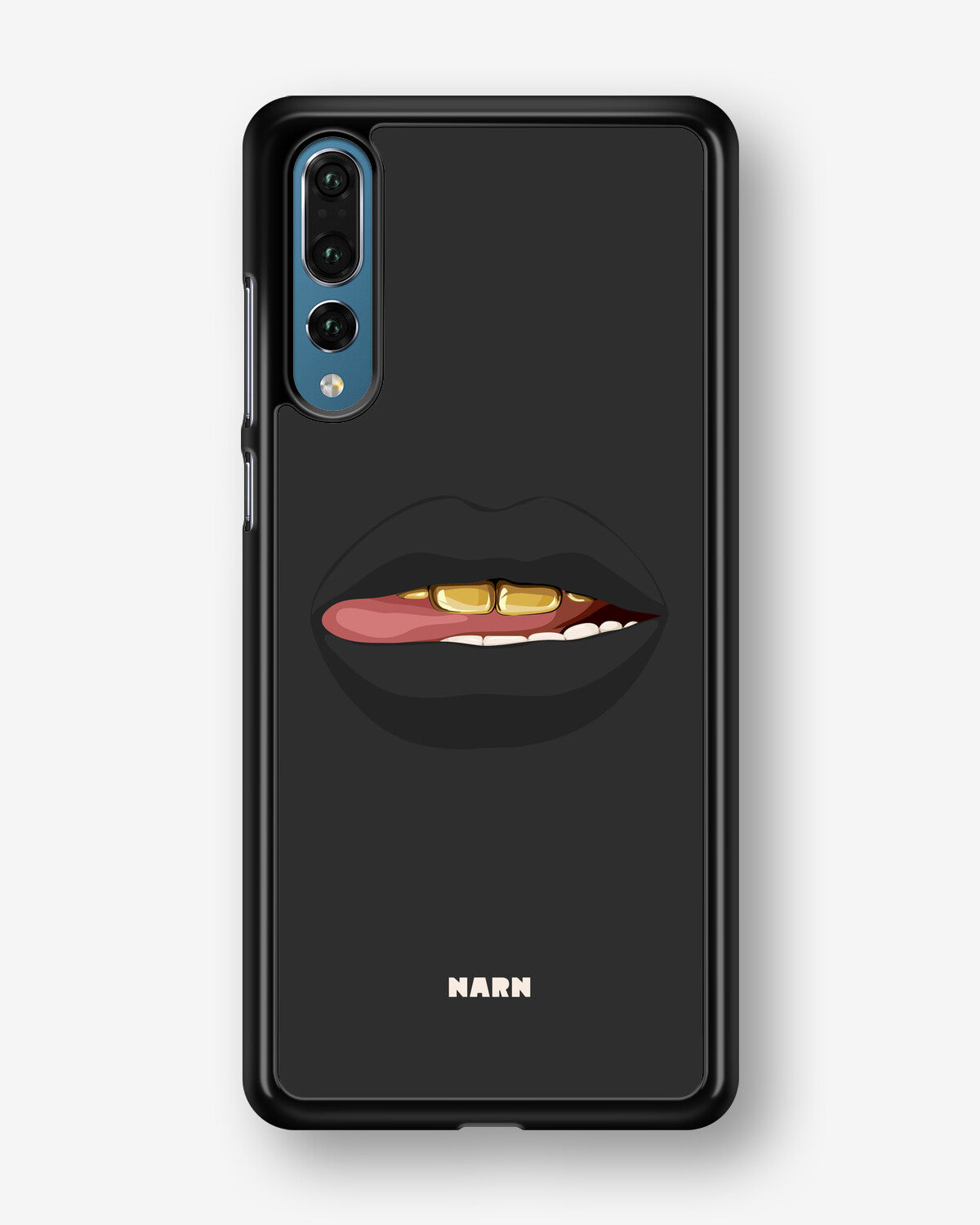 Huawei P20 Pro Hard Case – Golden Lips - View 1