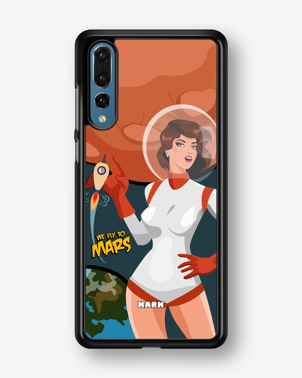 Huawei P20 Pro Hard Case – We Fly To Mars - View 1
