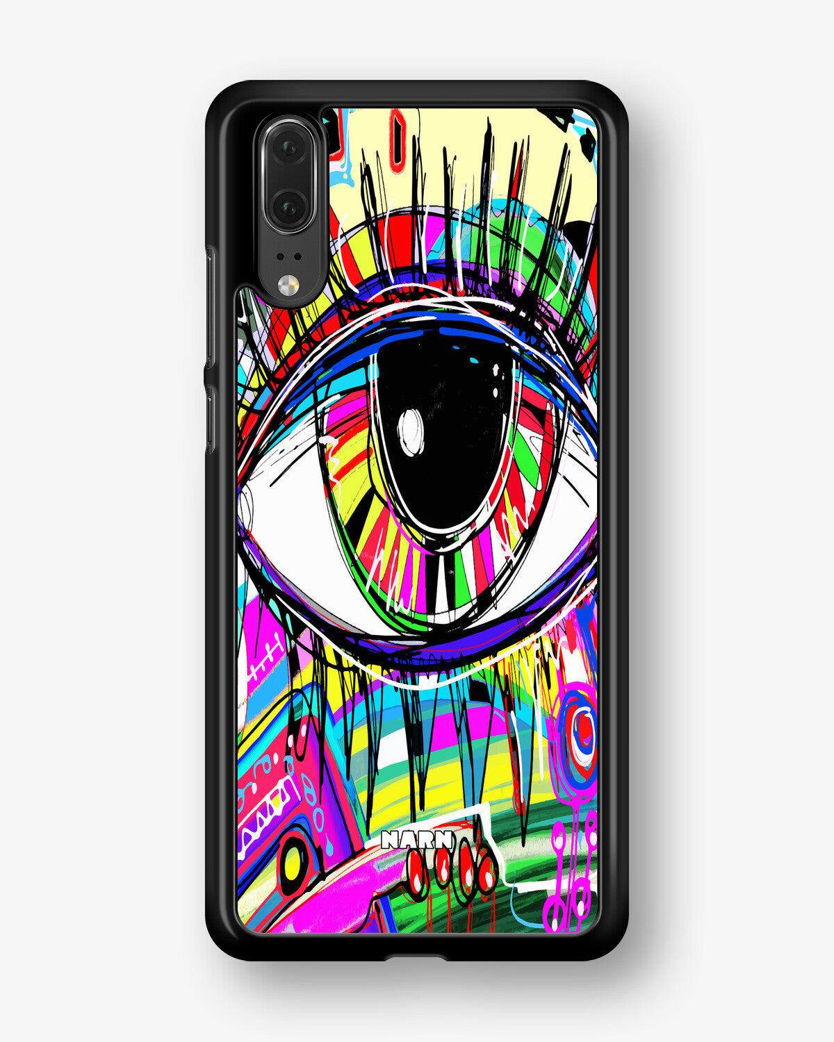 Huawei P20 Hard Case – Abstract Eye - View 1