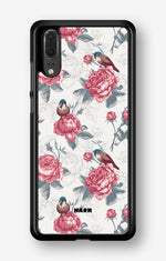 Huawei P20 Hard Case – Birds Among Roses - View 1