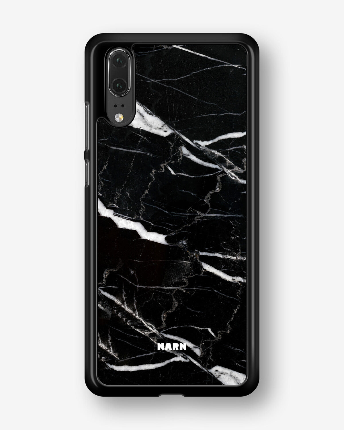 Huawei P20 Hard Case – Black Marble - View 1