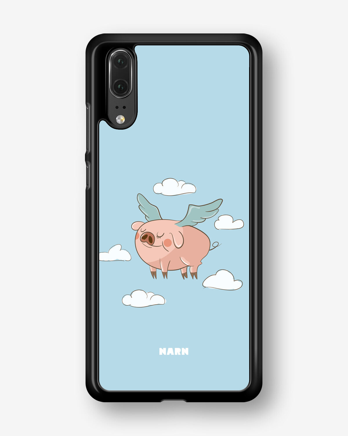 Huawei P20 Hard Case – Dreamy Pig - View 1