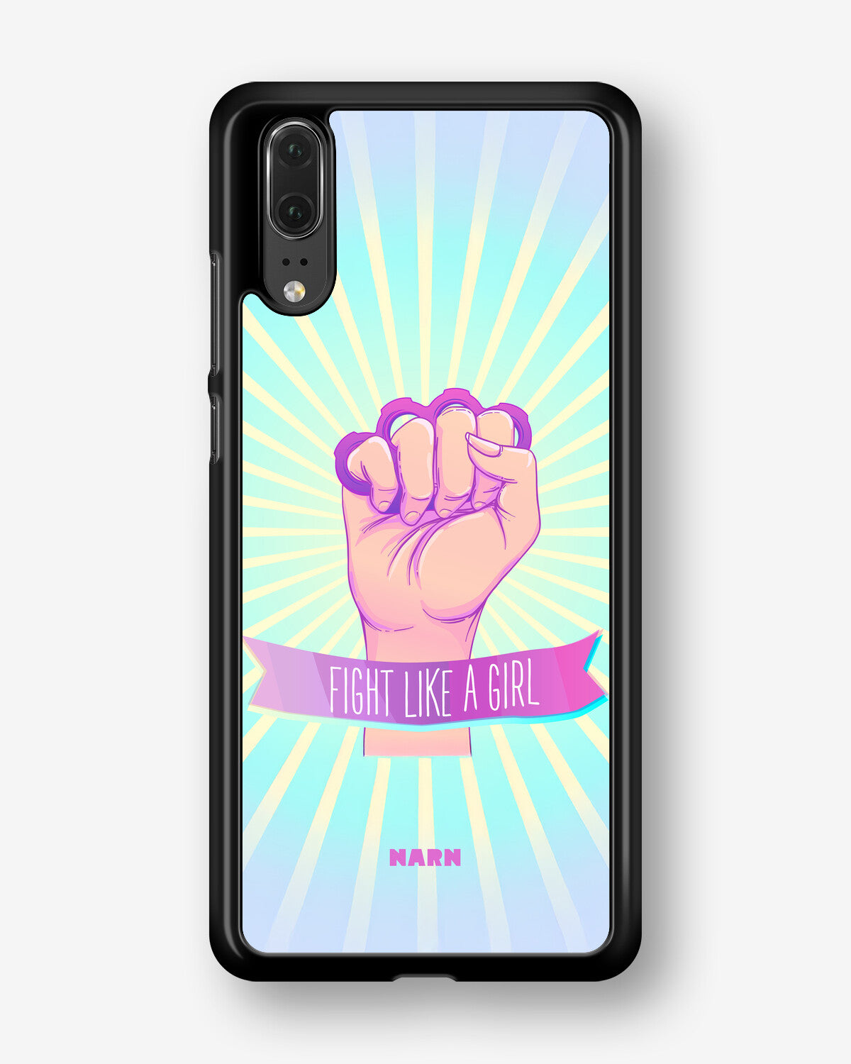 Huawei P20 Hard Case – Fight Like A Girl - View 1