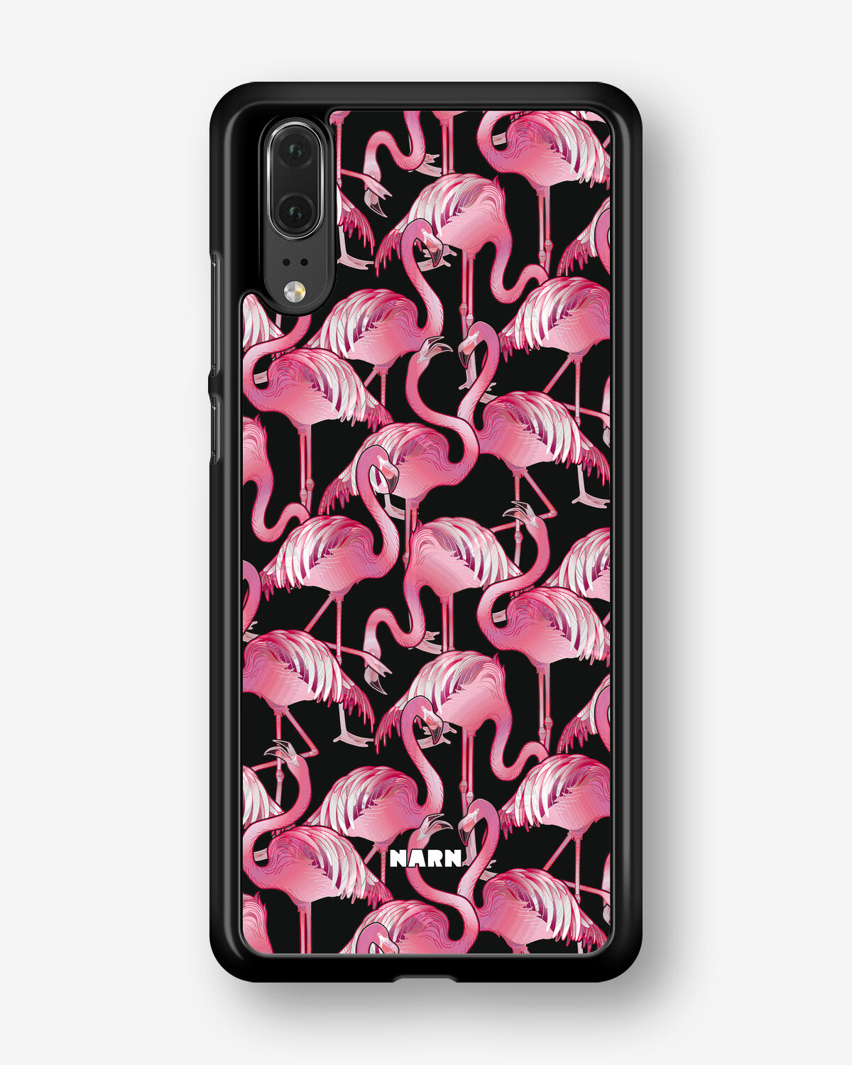 Huawei P20 Hard Case – Flamingos - View 1