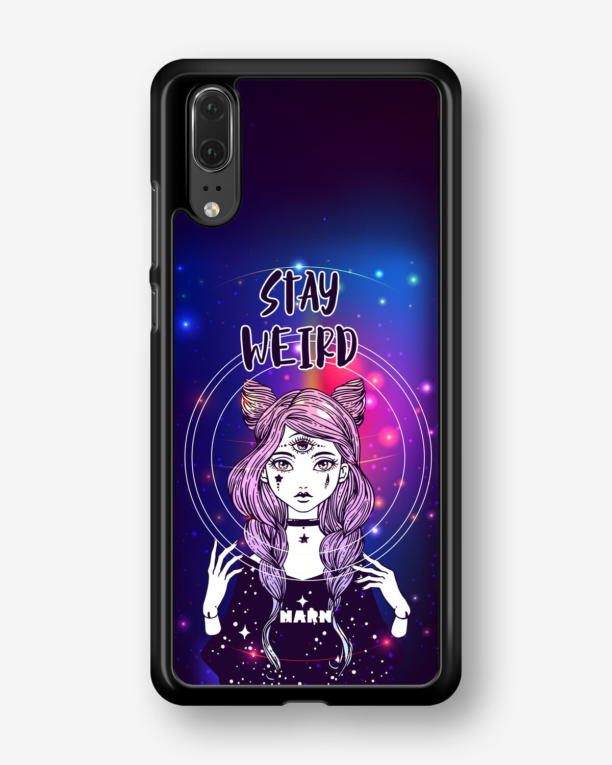 Huawei P20 Hard Case – Galactic Weird - View 1