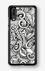 Huawei P20 Hard Case – Japanese Pattern - View 1