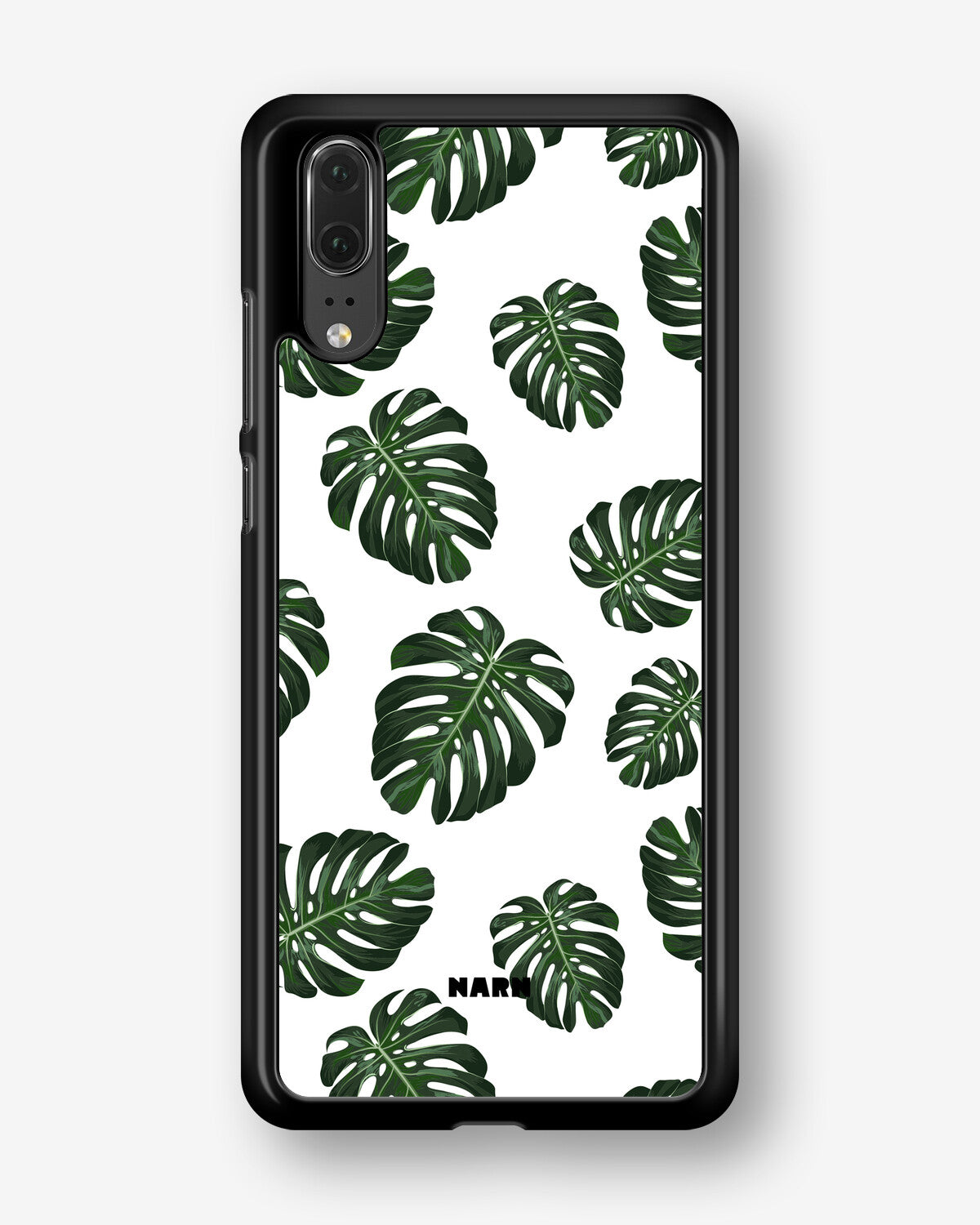 Huawei P20 Hard Case – Monstera Pattern - View 1