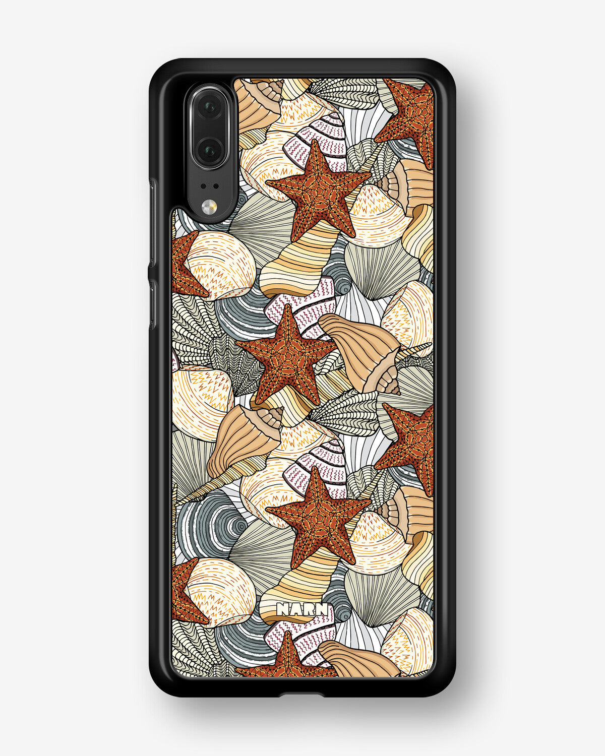 Huawei P20 Hard Case – Sea Shells - View 1