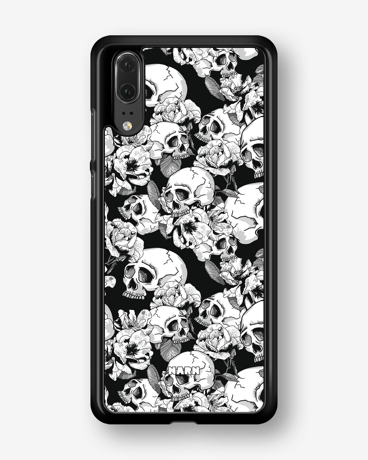 Huawei P20 Hard Case – Skull Garden - View 1