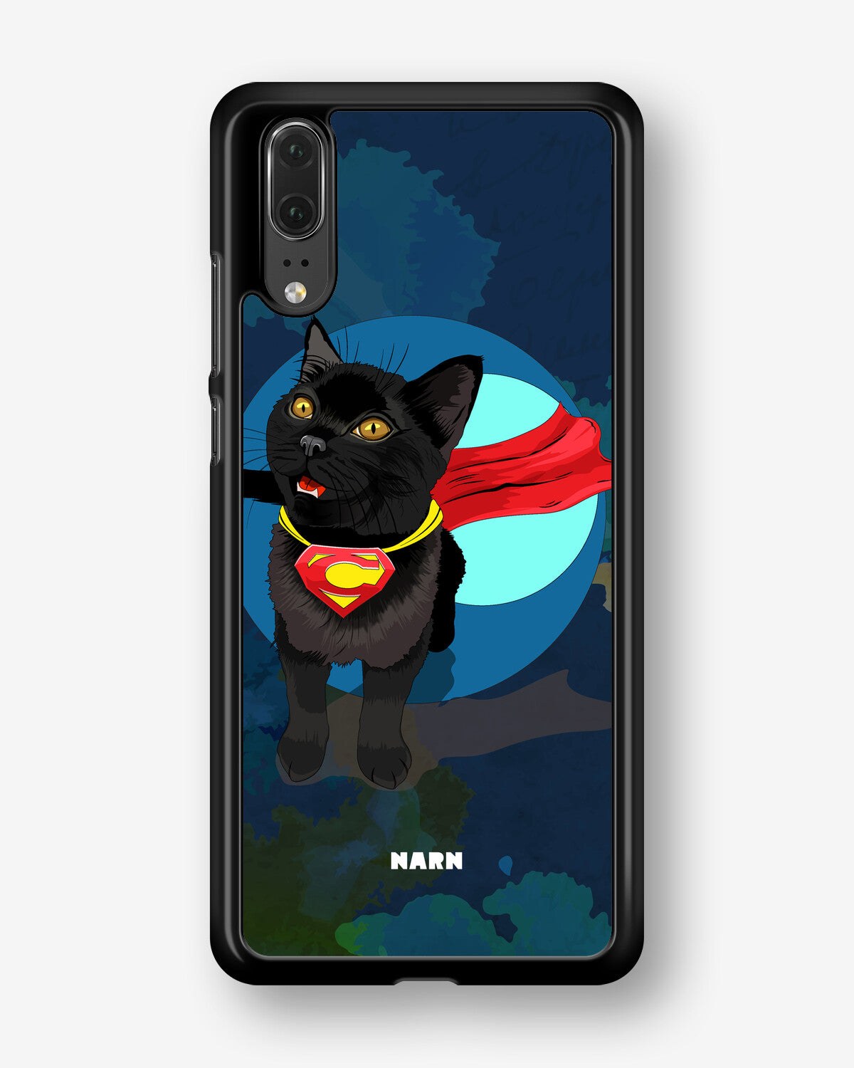 Huawei P20 Hard Case – Super Cat - View 1
