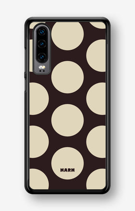 Huawei P30 Hard Case – Bold Dots - View 1