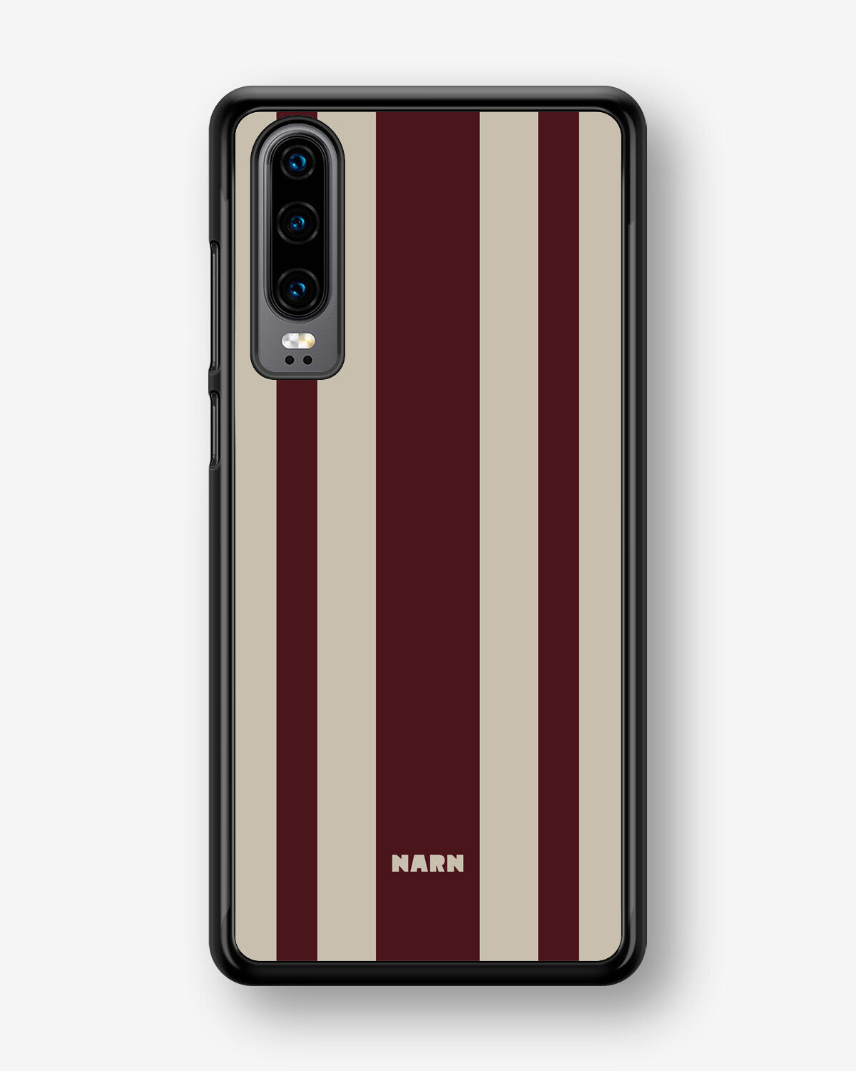 Huawei P30 Hard Case – Bordeaux Stripe - View 1