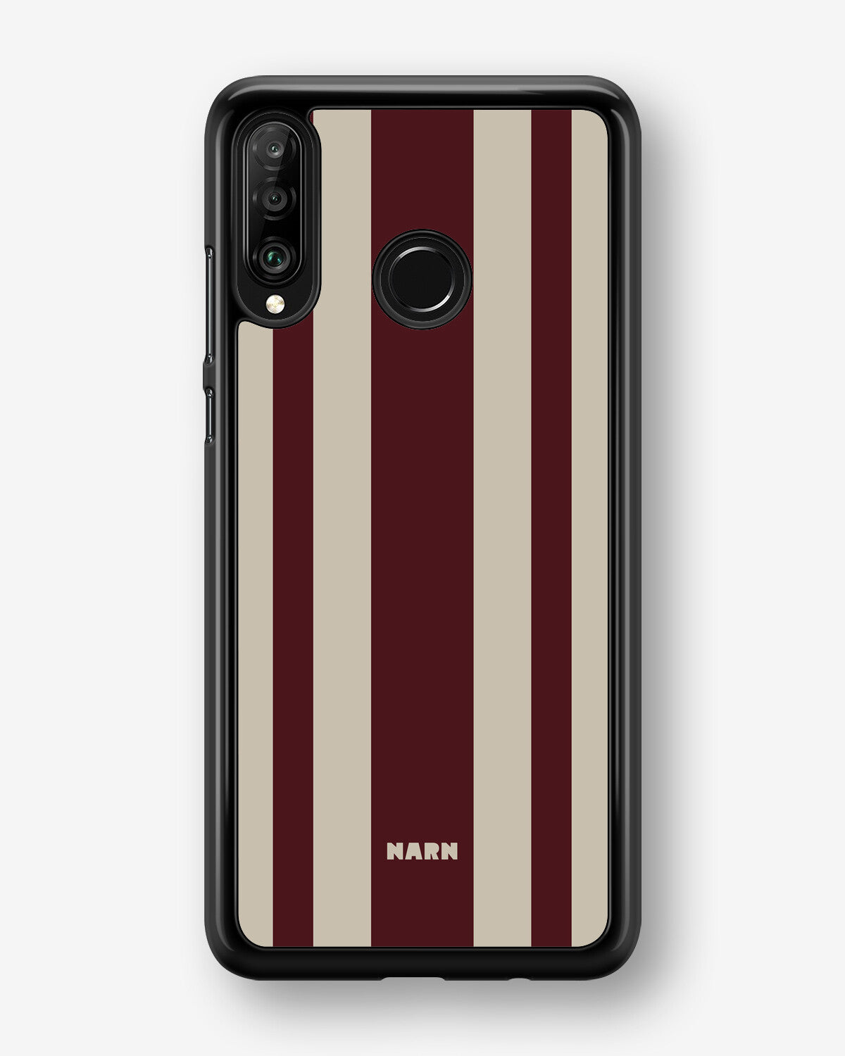 Huawei P30 Lite Hard Case – Bordeaux Stripe - View 1