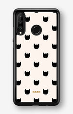 Huawei P30 Lite Hard Case – Kitty Dots - View 1