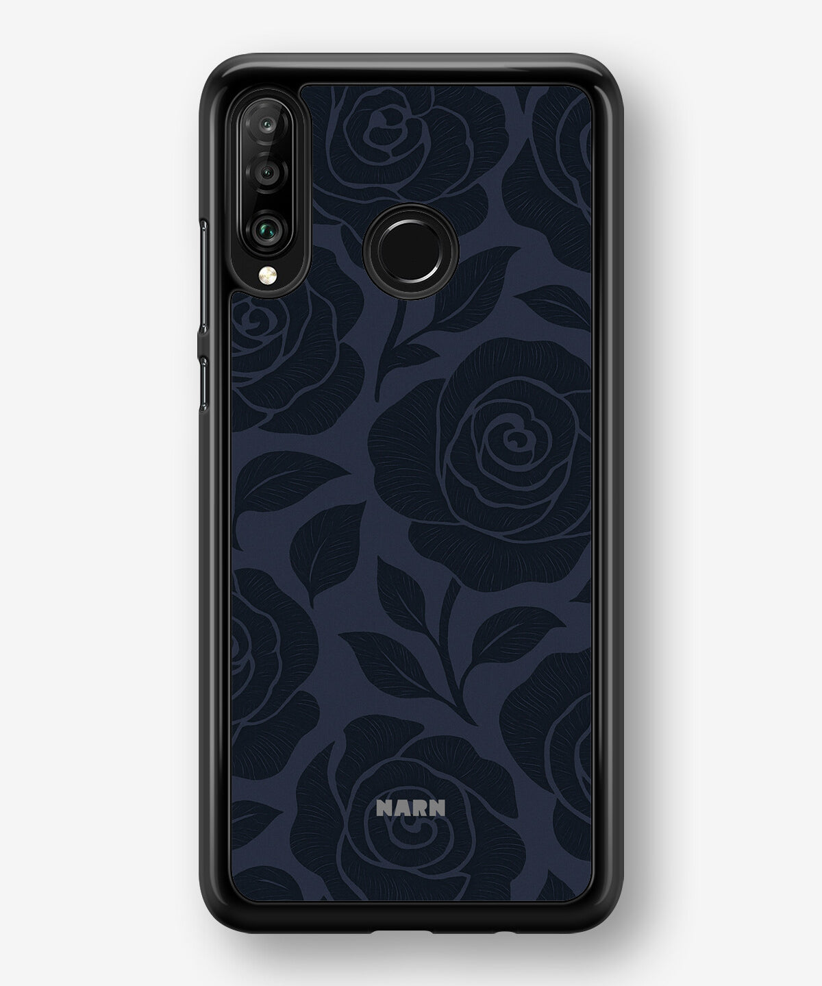 Huawei P30 Lite Hard Case – Midnight Rose - View 1