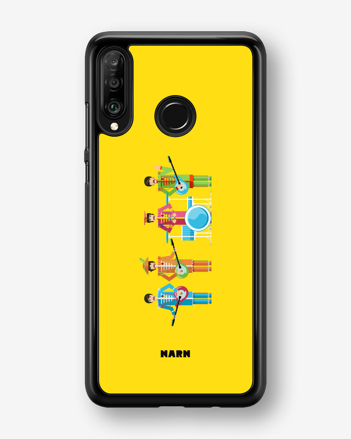 Huawei P30 Lite Hard Case – Beatles Yellow - View 1