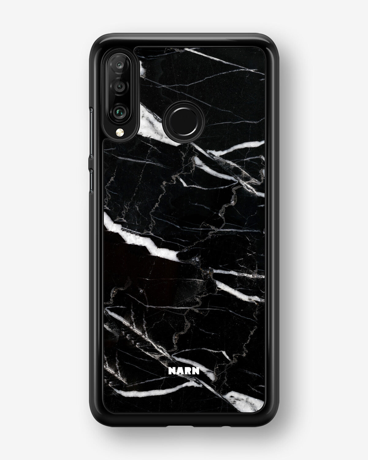 Huawei P30 Lite Hard Case – Black Marble - View 1