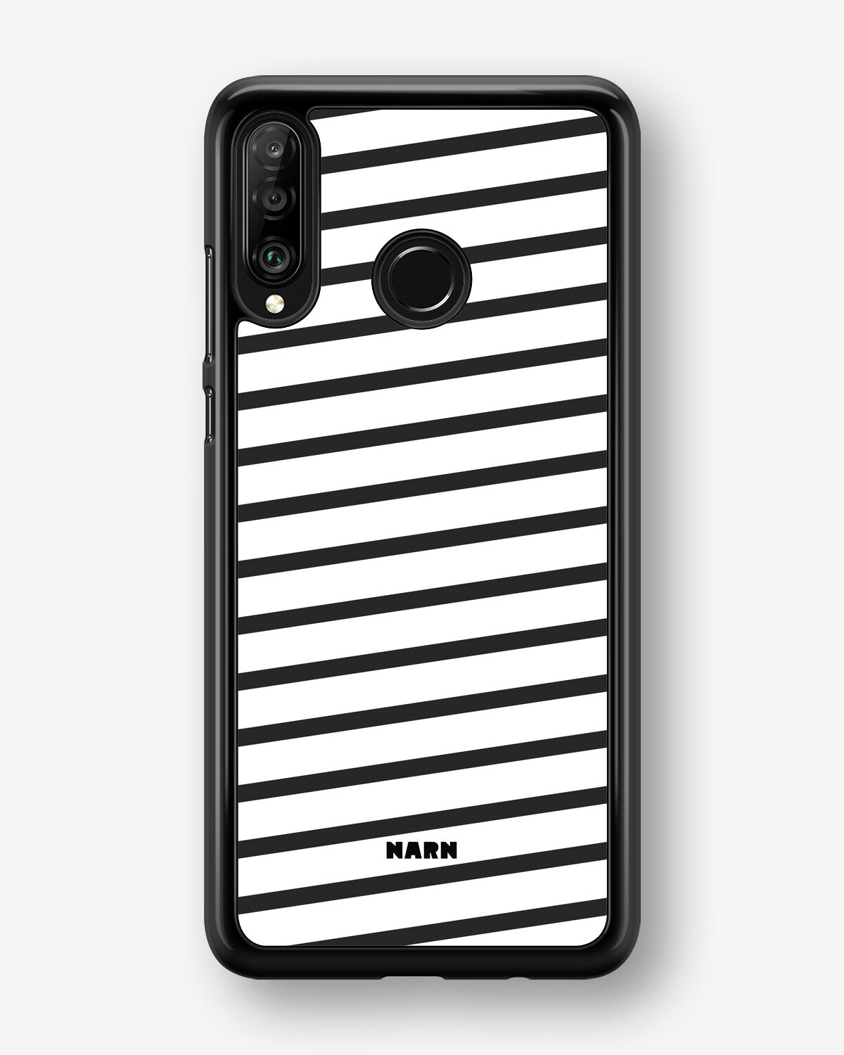 Huawei P30 Lite Hard Case – Black Stripes - View 1