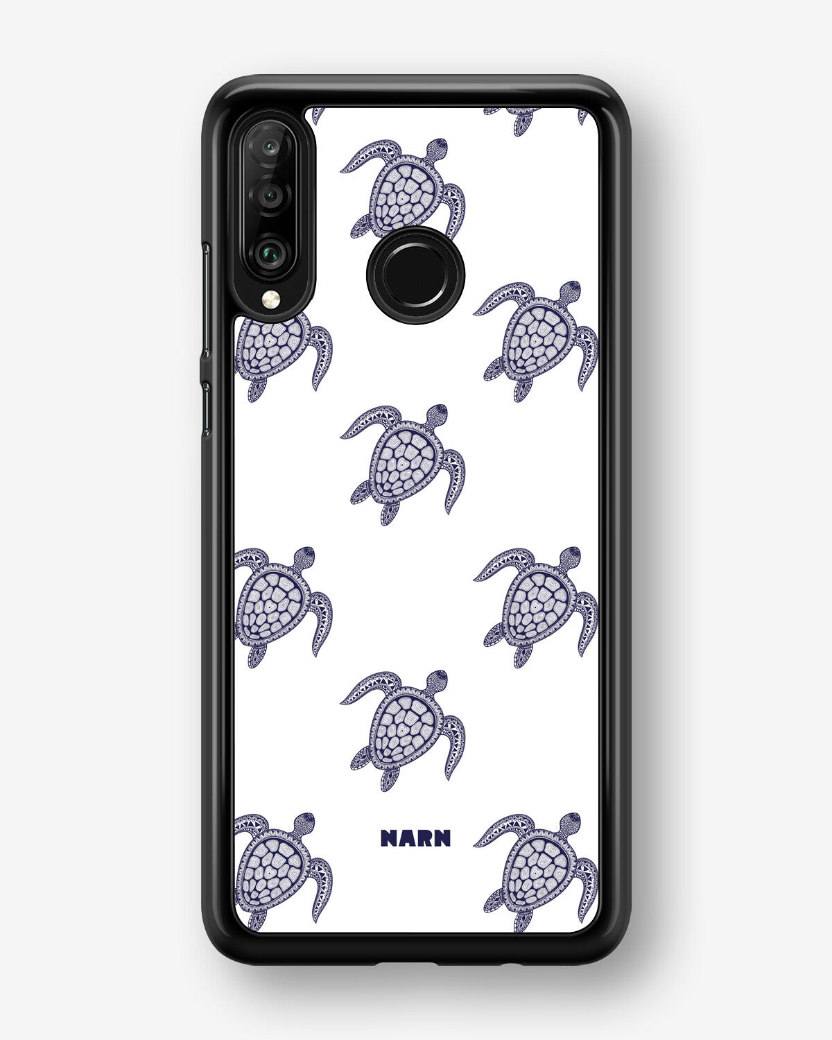 Huawei P30 Lite Hard Case – Blue Turtles - View 1