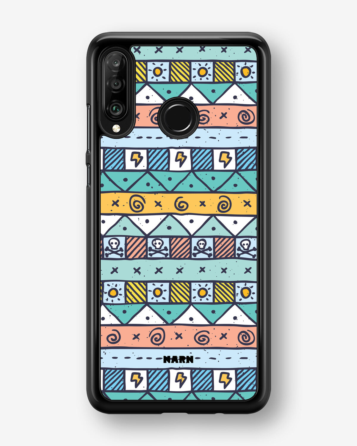 Huawei P30 Lite Hard Case – Cute Pattern - View 1