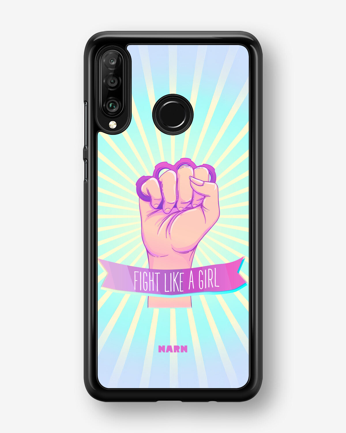 Huawei P30 Lite Hard Case – Fight Like A Girl - View 1
