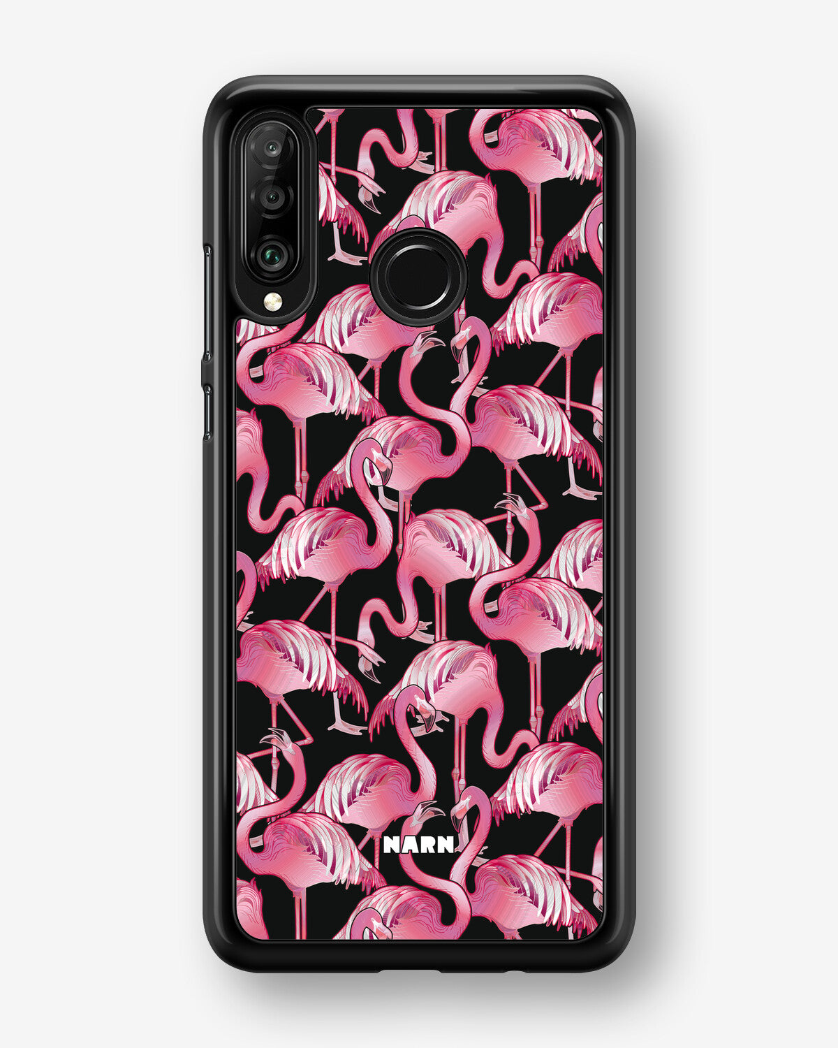 Huawei P30 Lite Hard Case – Flamingos - View 1