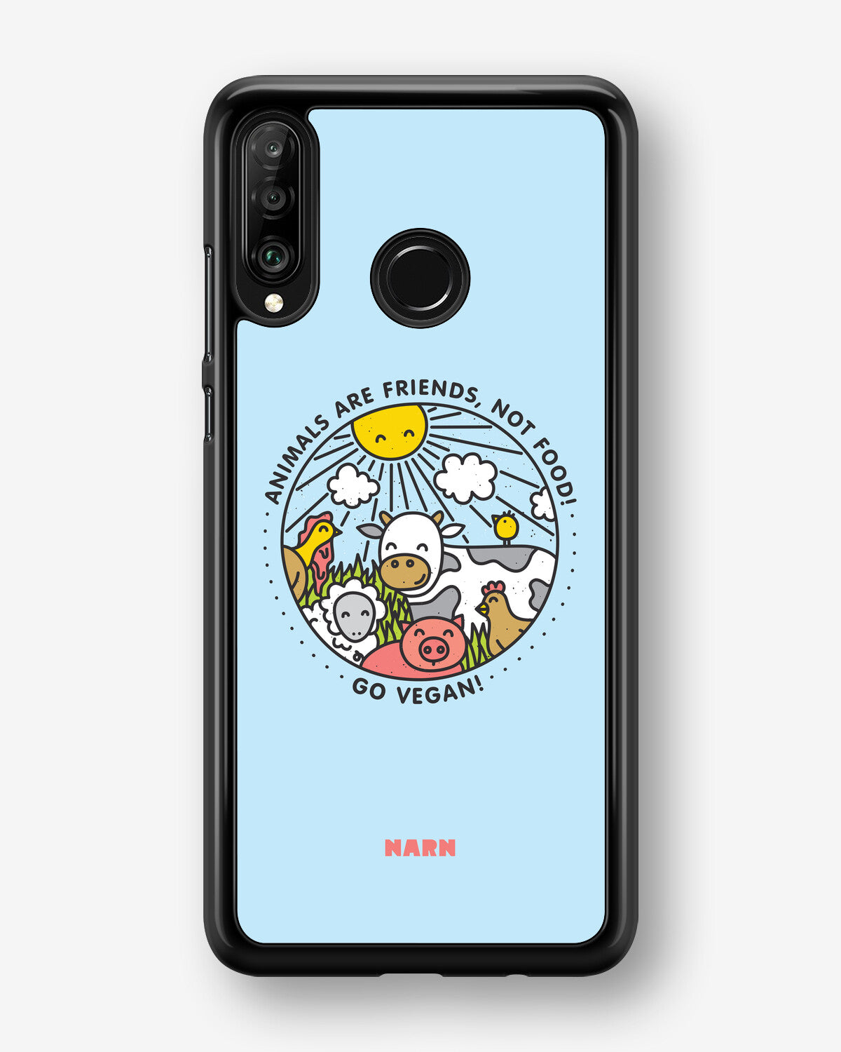 Huawei P30 Lite Hard Case – Friends, Not Food - View 1