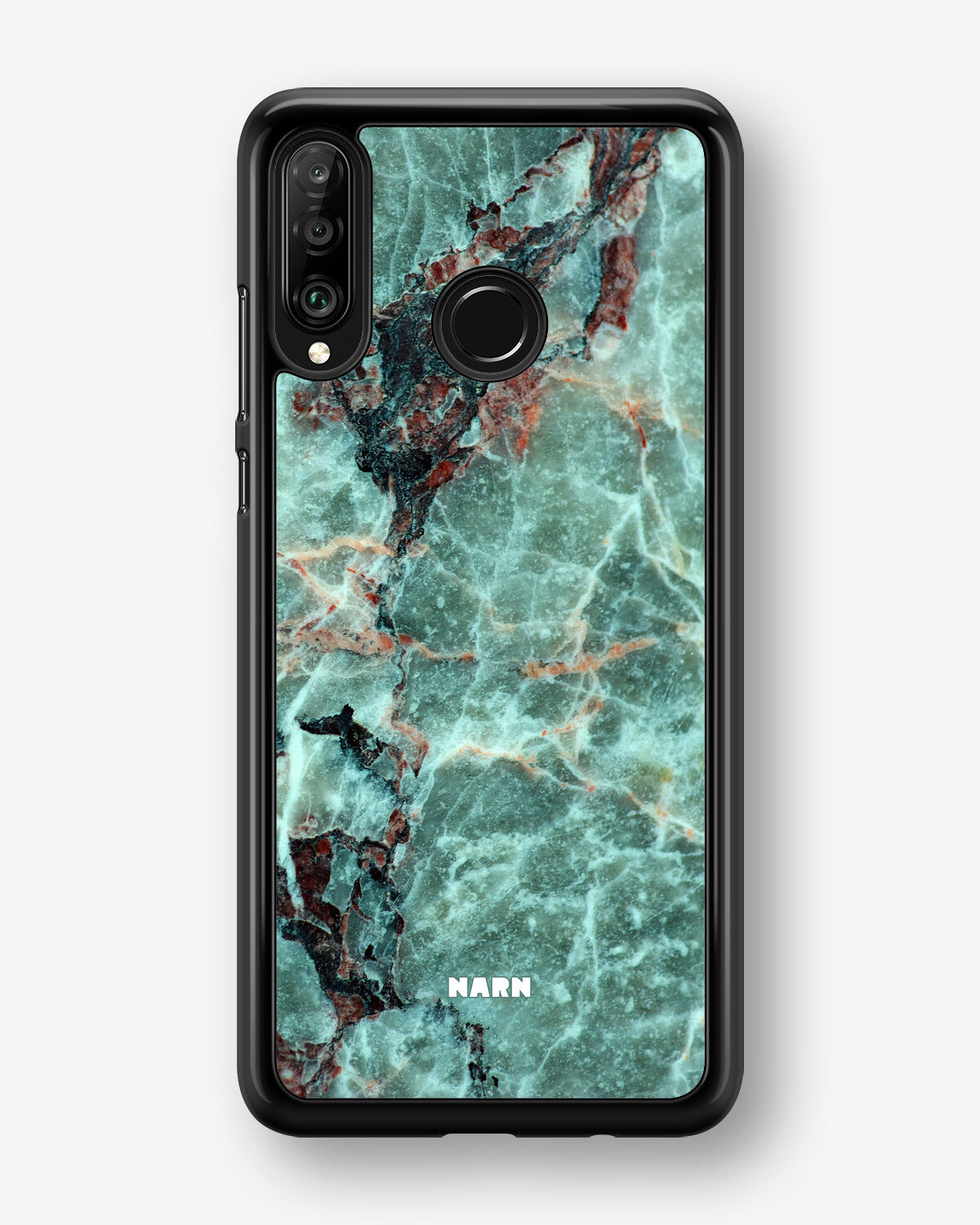 Huawei P30 Lite Hard Case – Green Marble - View 1