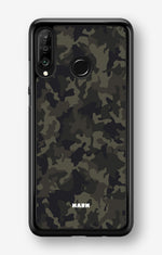 Huawei P30 Lite Hard Case – Jungle Green Camo - View 1