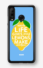 Huawei P30 Lite Hard Case – Lemon Quote - View 1