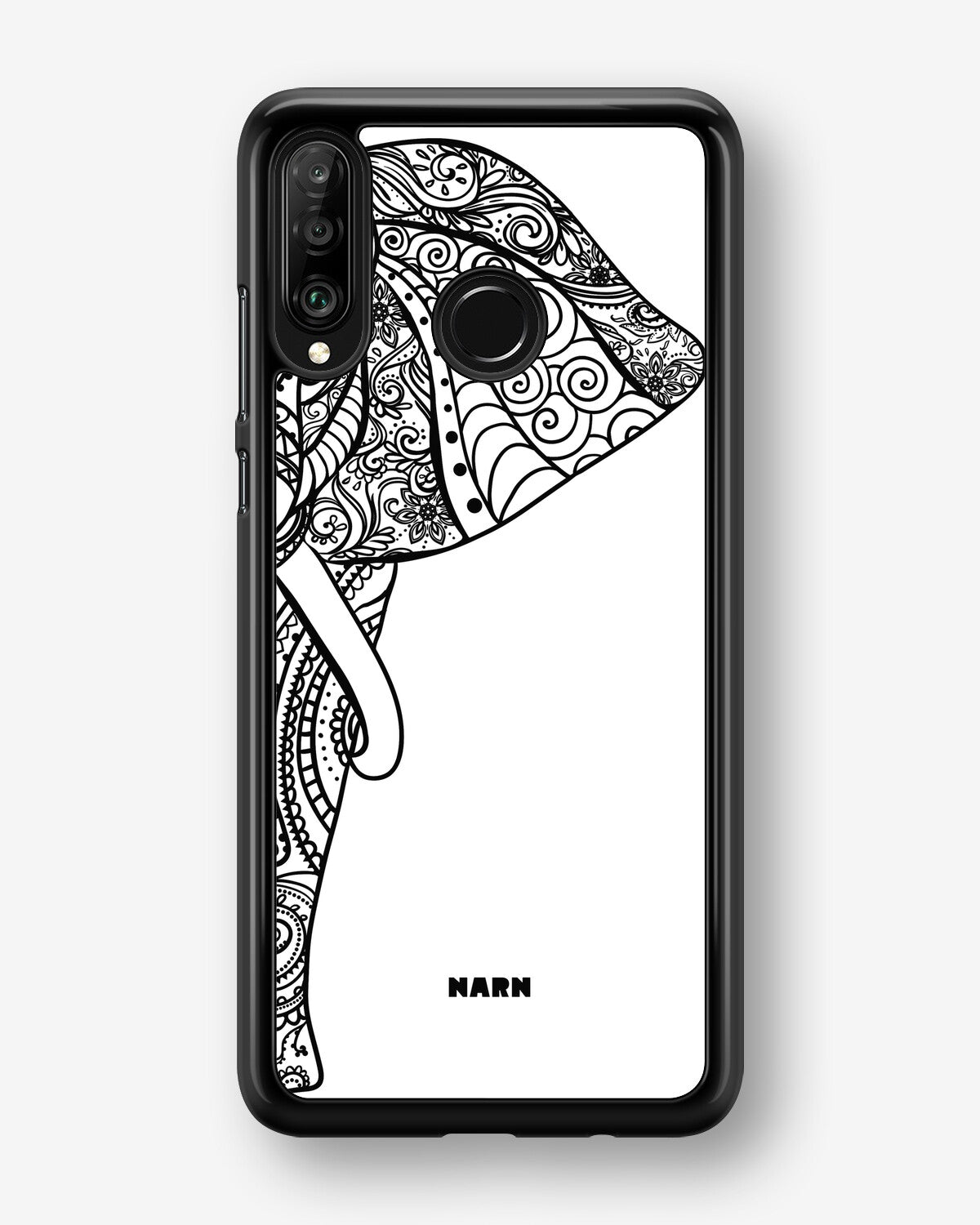 Huawei P30 Lite Hard Case – Mandala Elephant - View 1