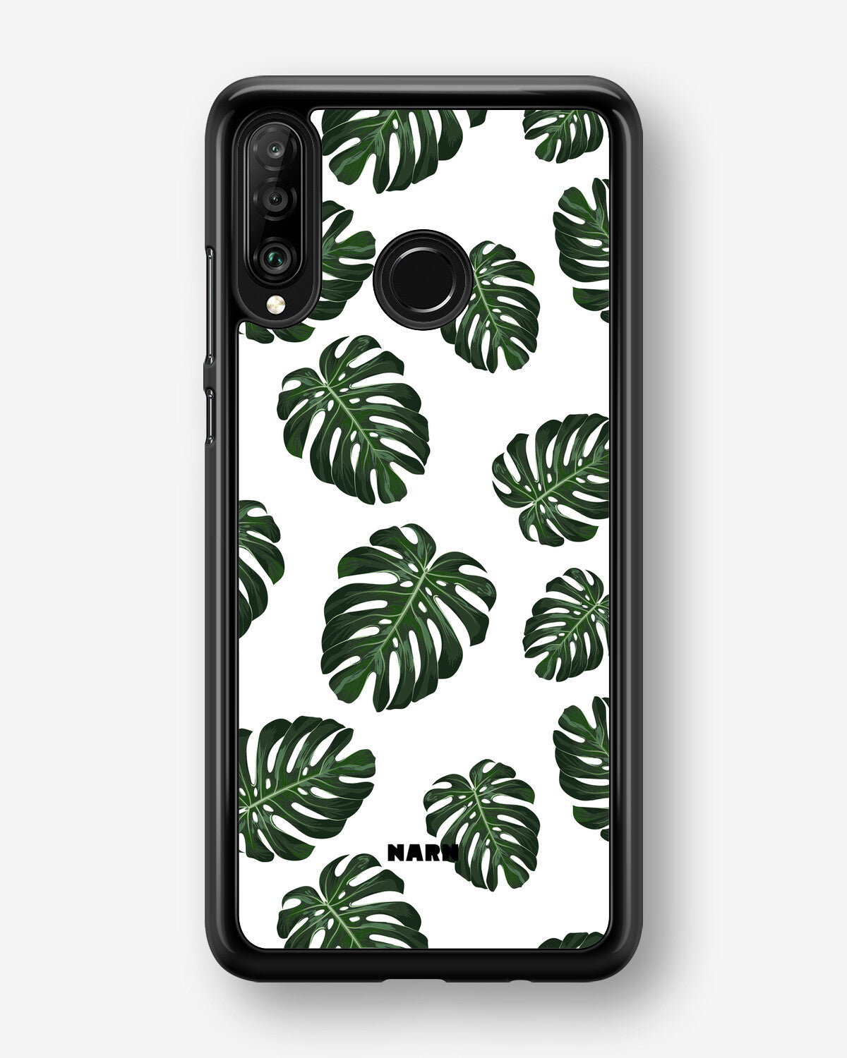 Huawei P30 Lite Hard Case – Monstera Pattern - View 1