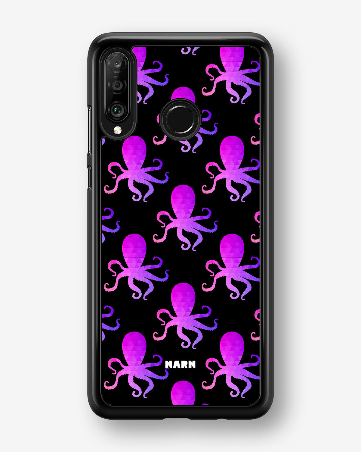 Huawei P30 Lite Hard Case – Octopus Pattern - View 1