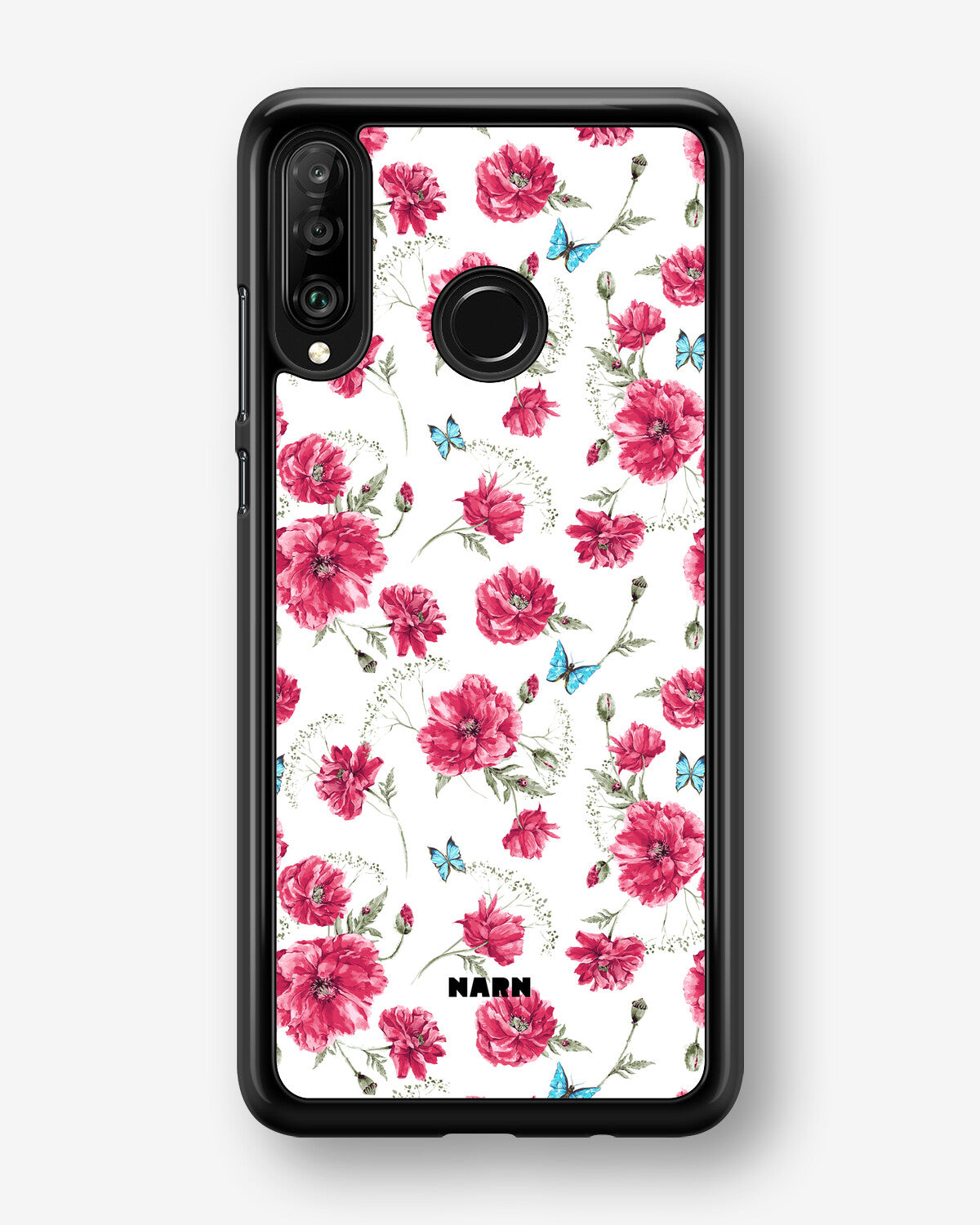 Huawei P30 Lite Hard Case – Poppies in Bloom - View 1