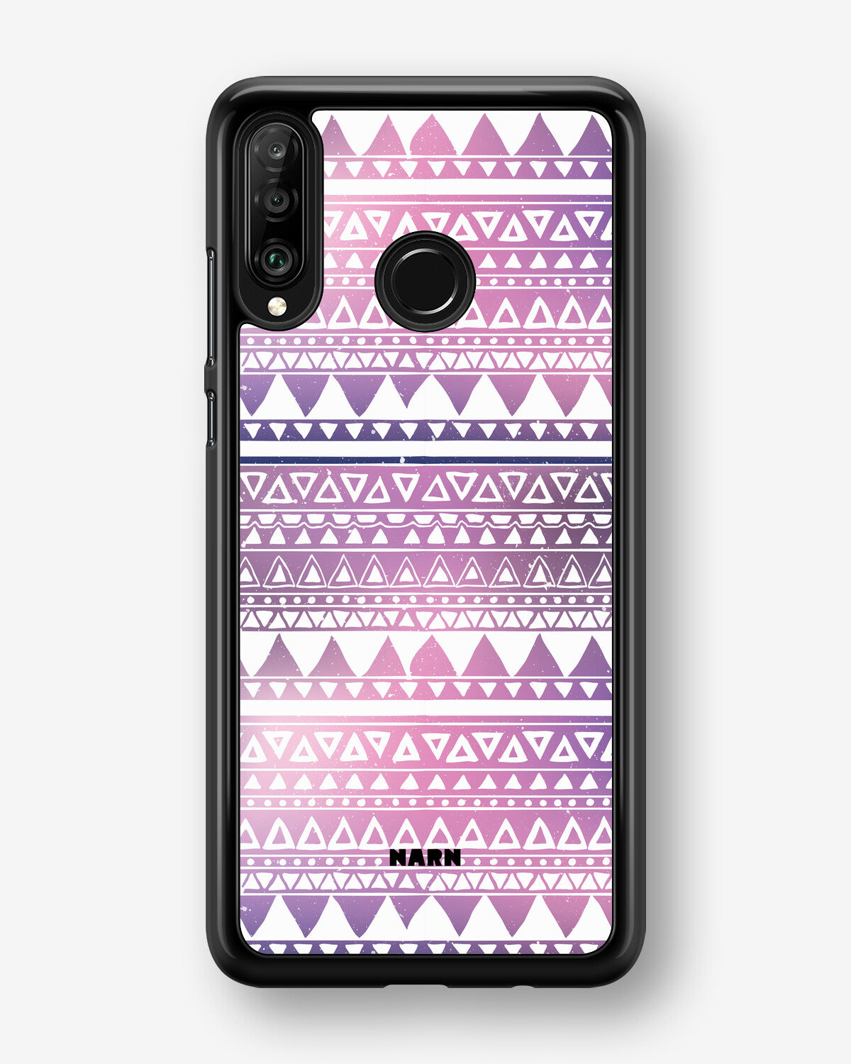 Huawei P30 Lite Hard Case – Purple Aztec - View 1