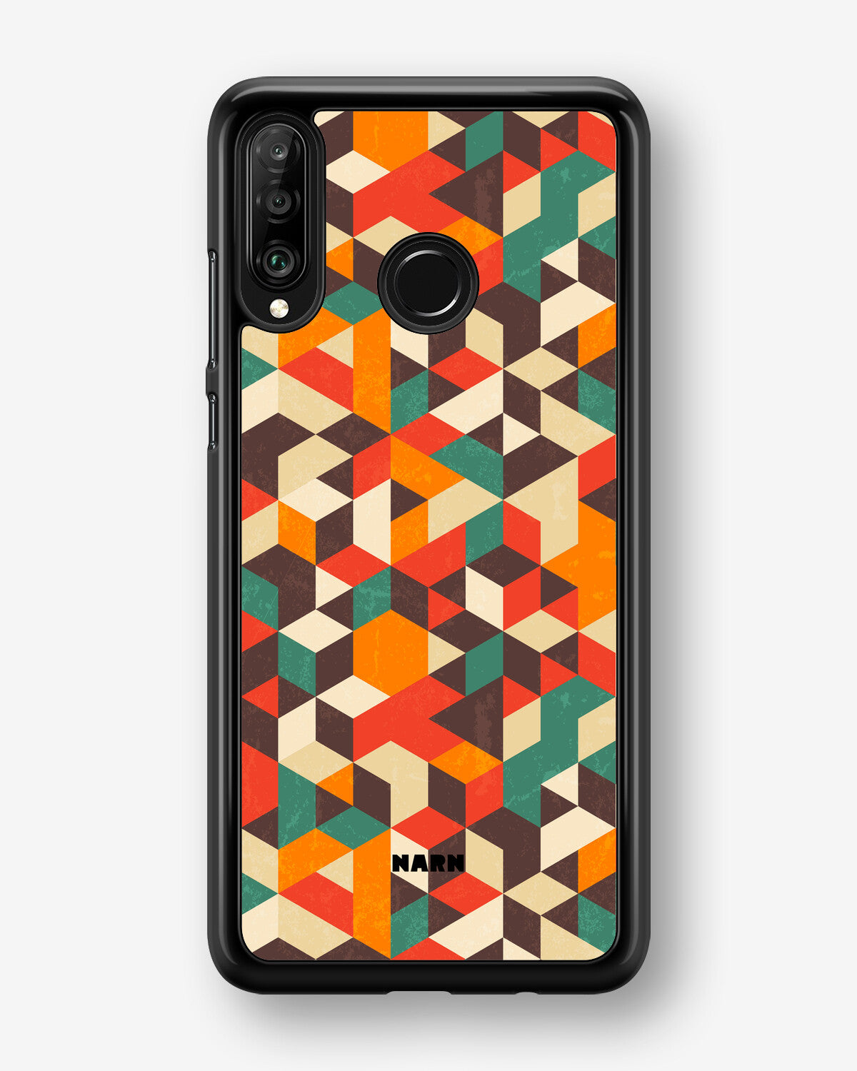 Huawei P30 Lite Hard Case – Retro Geometric - View 1