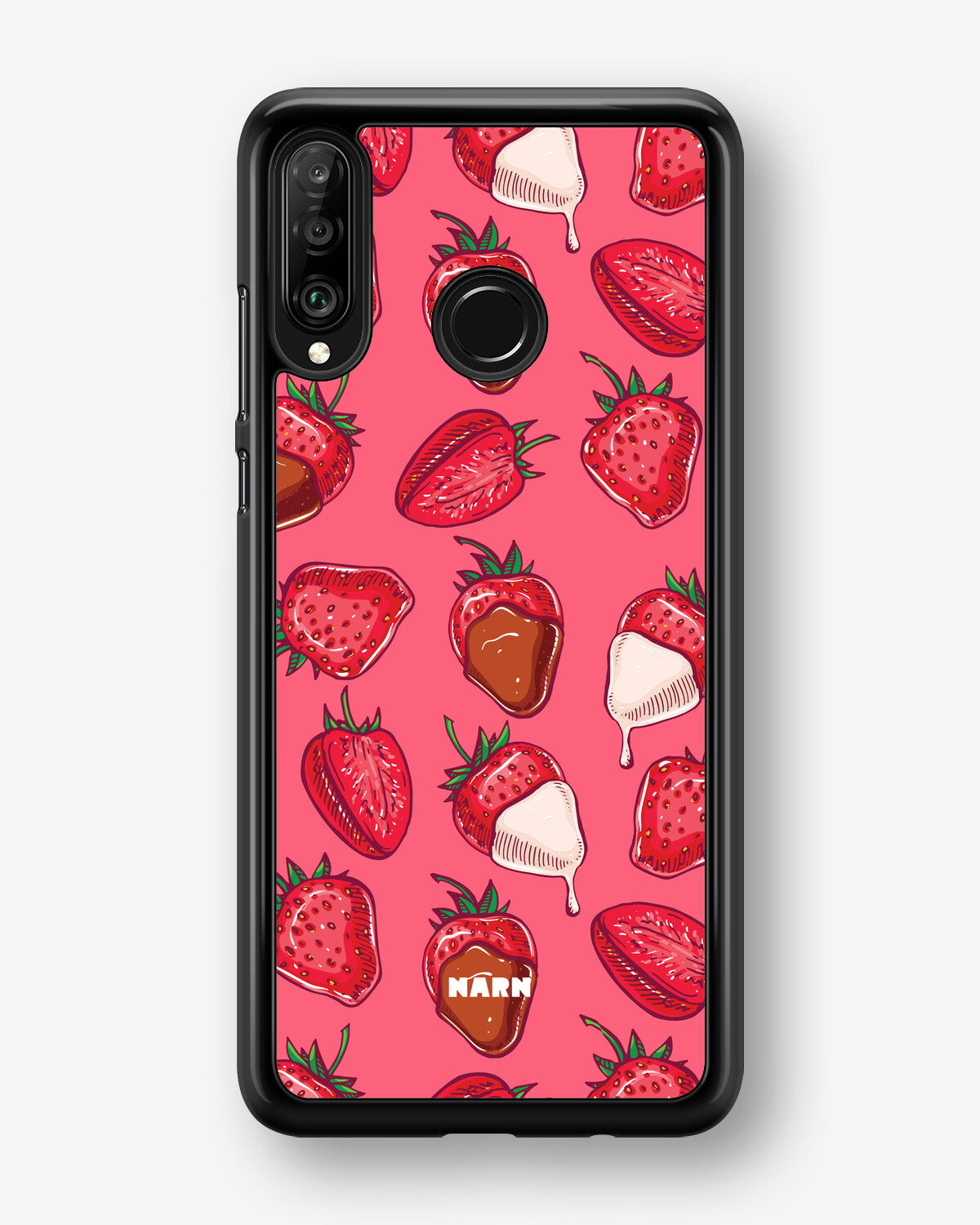 Huawei P30 Lite Hard Case – Strawberry Chocolate - View 1