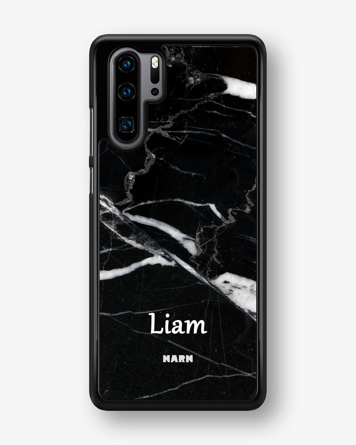 Huawei P30 Pro Hard Case – Custom - Black Marble - View 1