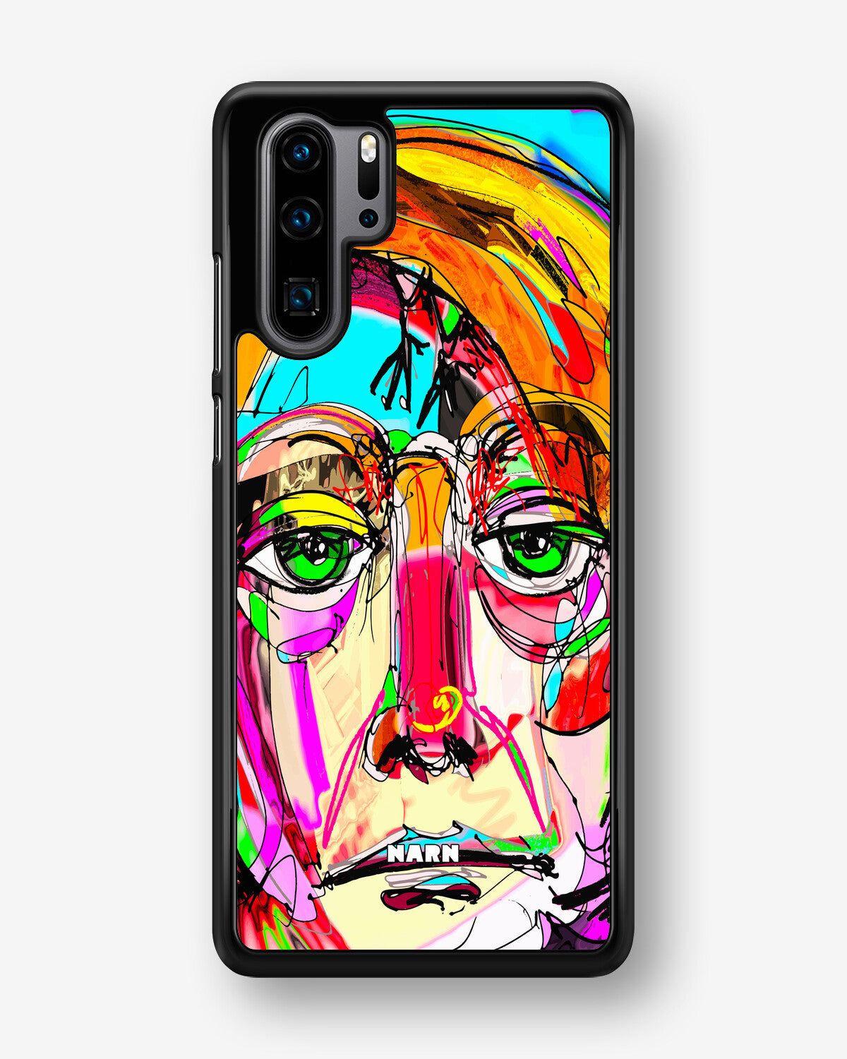 Huawei P30 Pro Hard Case – Abstract Portrait - View 1