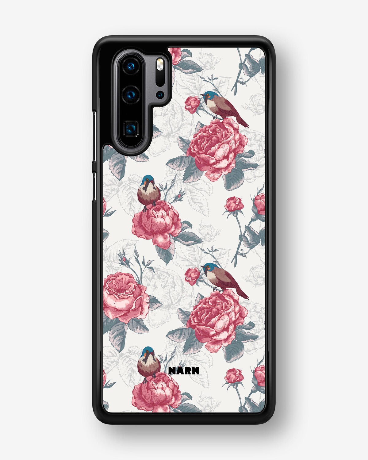Huawei P30 Pro Hard Case – Birds Among Roses - View 1