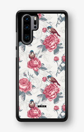 Huawei P30 Pro Hard Case – Birds Among Roses - View 1