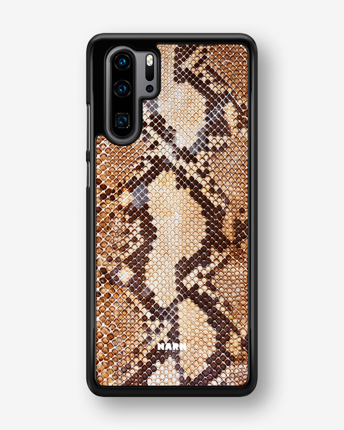 Huawei P30 Pro Hard Case – Brown Snakeskin - View 1