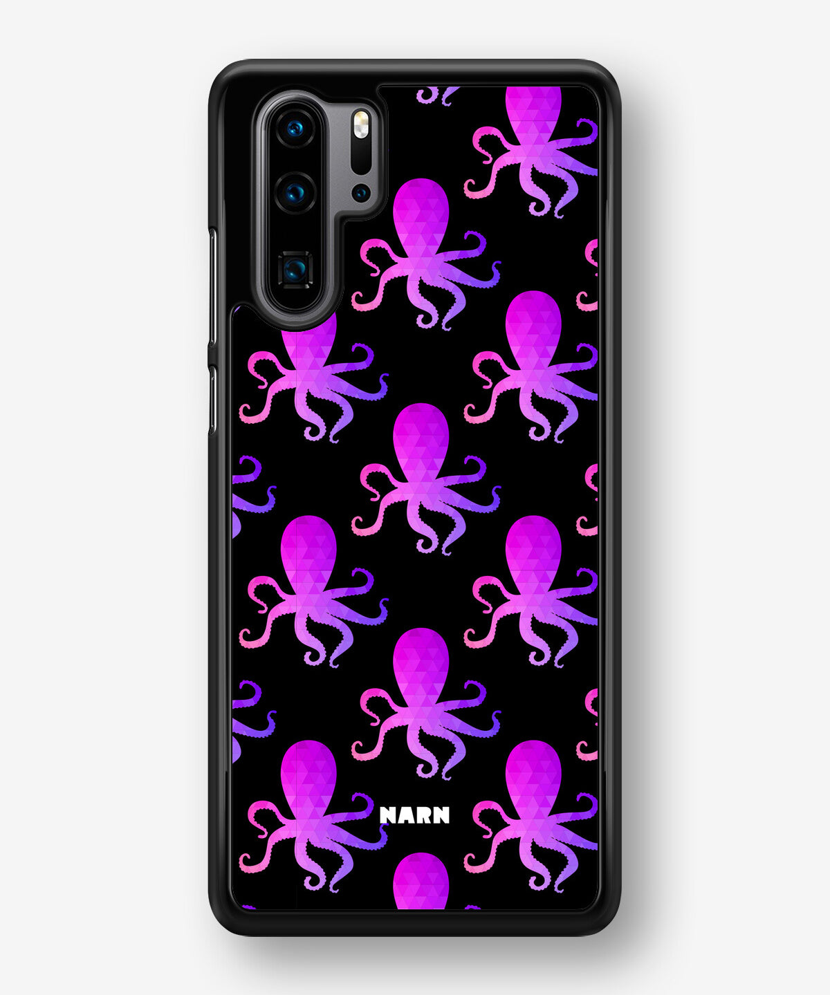 Huawei P30 Pro Hard Case – Octopus Pattern - View 1