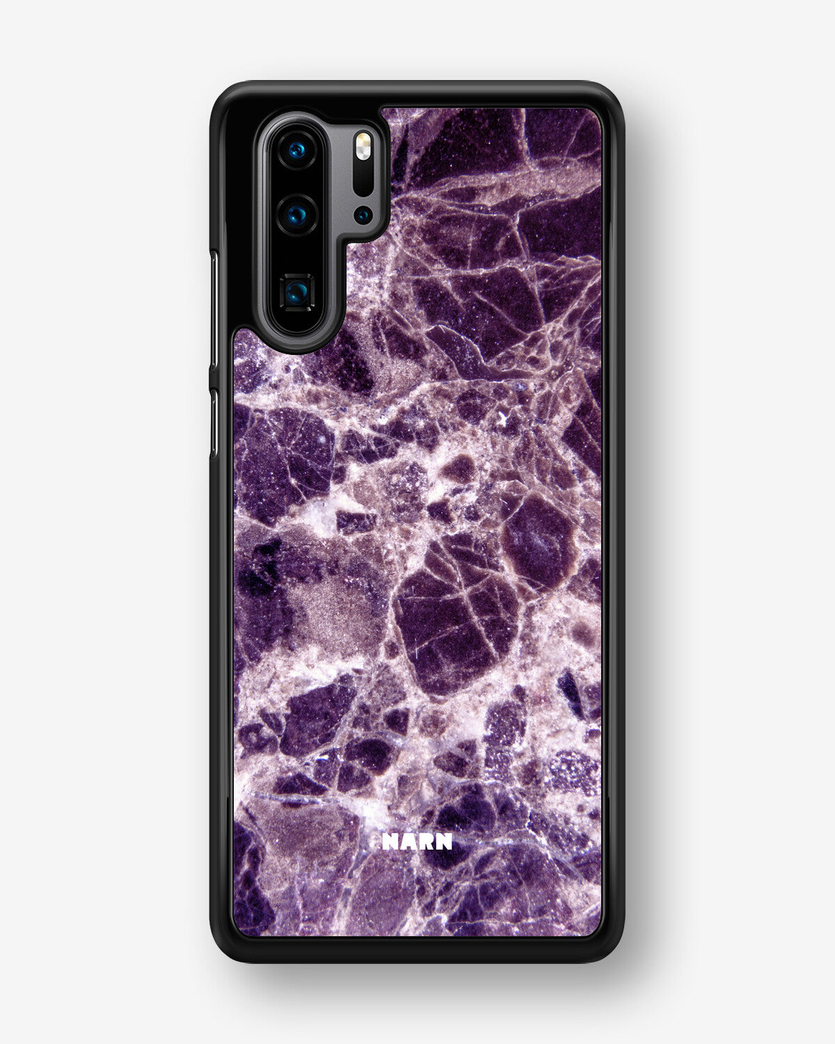Huawei P30 Pro Hard Case – Purple Marble - View 1