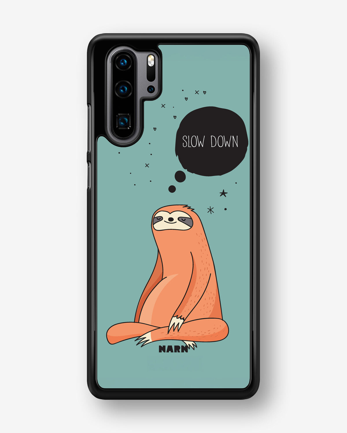 Huawei P30 Pro Hard Case – Slow Down Sloth - View 1